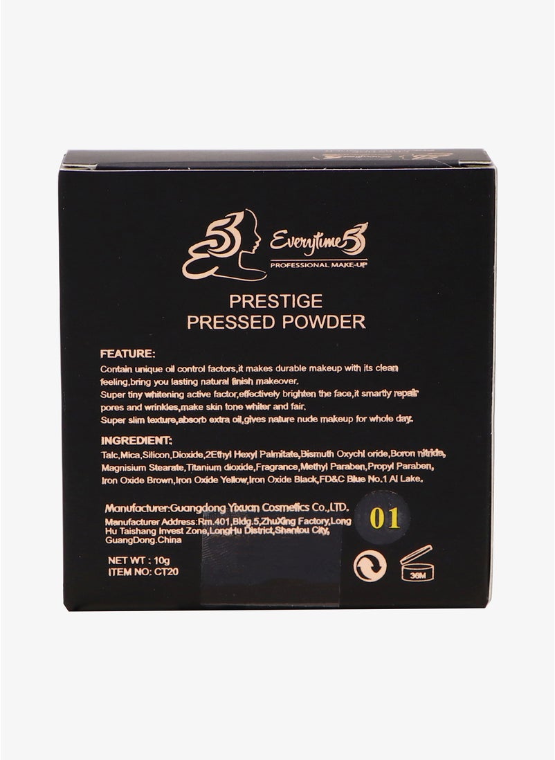 Everytime53 Everytime53 Women's Prestige Pressed Powder 10g - 01  - Image 4