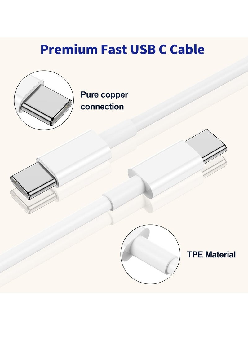 شاحن أبل 20 واط USB-C لسلسلة آيفون 13 و آيباد برو - أبيض - Image 4