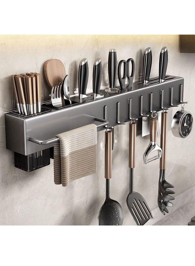 Bukela Thickened Punch-free Kitchen Artifact, Multifunctional Storage Rack, Worry-free Storage Of Knives and Chopsticks - Image 1