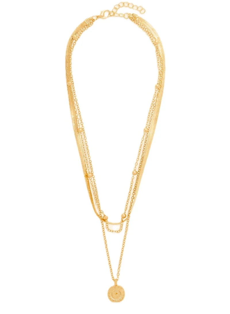 Hzmer Jewellery Saukhya Layered Necklace