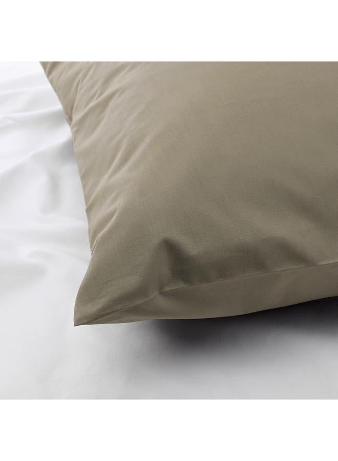 Zaboon Pillowcase, grey-beige, 50x80 cm - Image 2