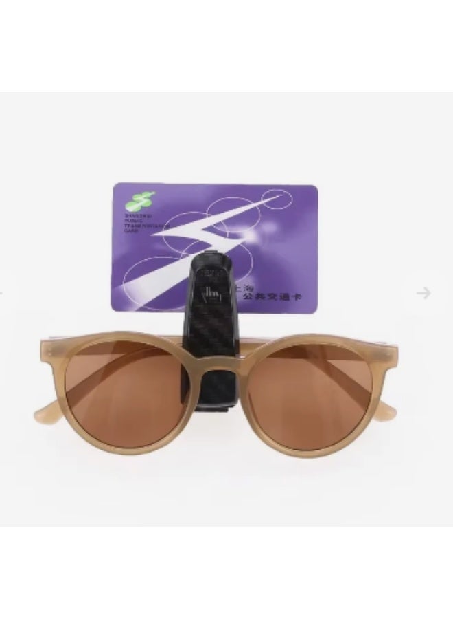 Sunglasses clip on car sunscreen - a safe and easy solution to store your glasses - Image 3