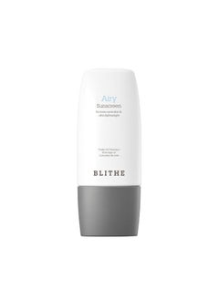 Blithe BLITHE Airy Sunscreen Ultralight sun protection - Korean Sunscreen for Tone Correction, Matte finish, Sebum Control SPF 50+ PA++++ (1.69oz) 