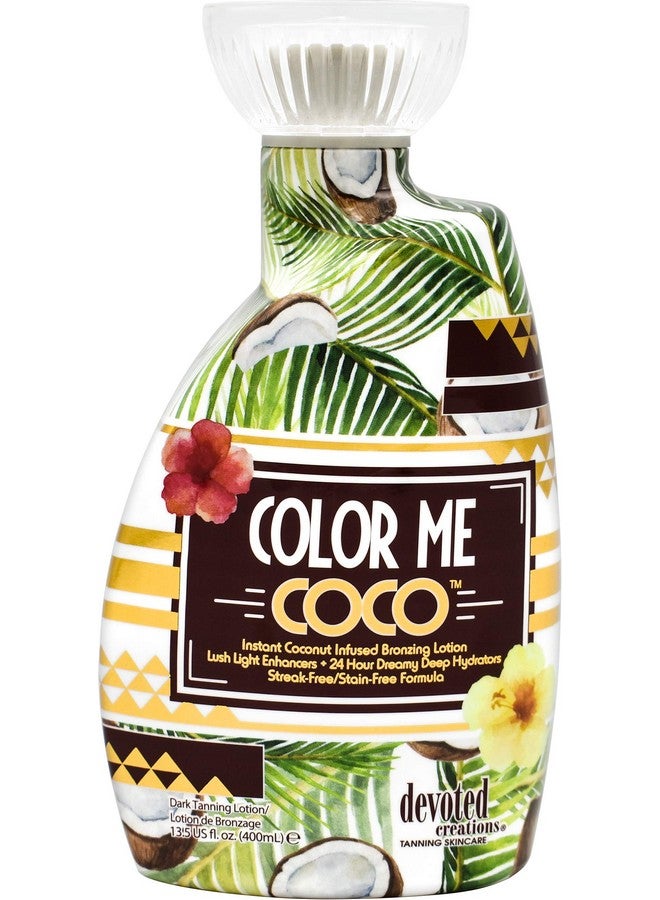Devoted Creations Color Me Coco Bronzer Tanning Lotion 13.5 oz - Image 1