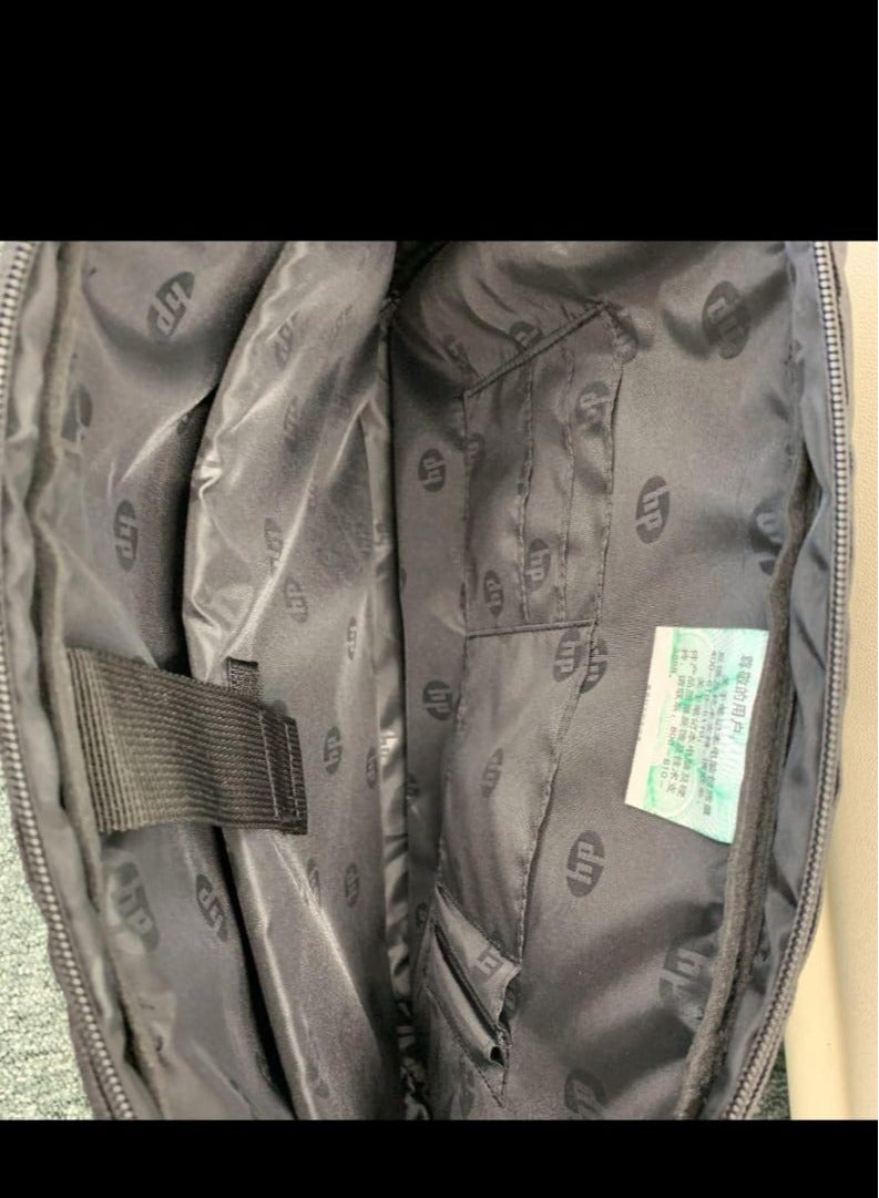 HP Laptop Bag 15.6″ – Slim Topload, Lightweight, Durable, Water-Resistant, Shoulder & Hand Carry – Black - Image 4