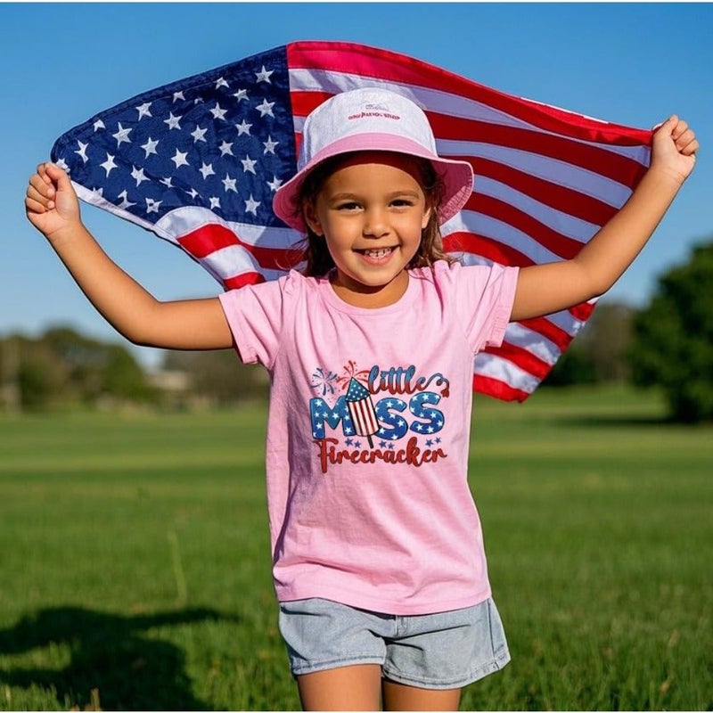 Boys Girls 4th of July Shirt American Flag T-Shirt Patriotic Independence Day Memorial Day Tops 2-7 Years - Image 5