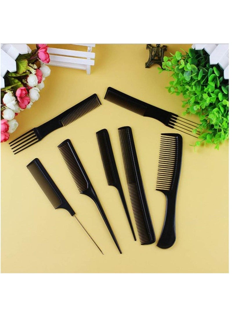 بلومنغ تايم طقم أمشاط للشعر من 10 قطع أسود - Image 5