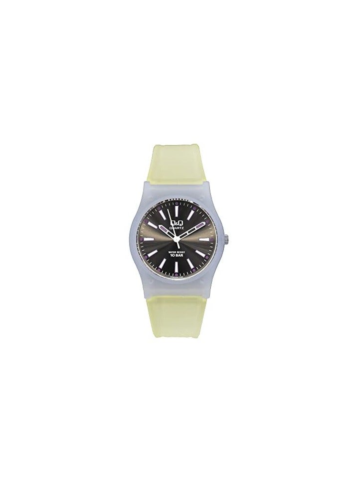 Q&Q Watch for Women, Quartz Movement, Analog Display, White Resin Strap-VP34J045Y - Image 2