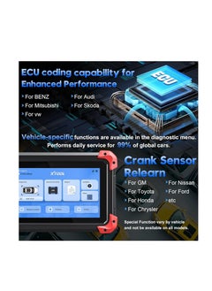 XTOOL XTOOL D7 Bidirectional OBD2 Scanner: 2025 V2.0 Automotive Scanner Diagnostic Tool with Active Tests, All System, 36+ Resets, Crank Sensor Relearn, FCA  - Image 4