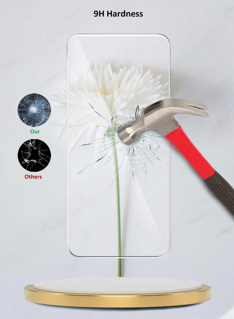 GMAX Oppo A6 Pro 5G 2025 GMAX Premium Series Curved Edges 9H 2.5D Tempered Glass Screen Protector - Clear - Image 4