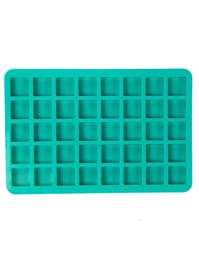 Webake Candy Molds Silicone Chocolate Molds 40Cavity Square Baking Molds For Homemade Caramel Hard Candy Truffle Chocolate Keto Fat Bombs Gummy Jello Peanut Butter Fudge - Image 1
