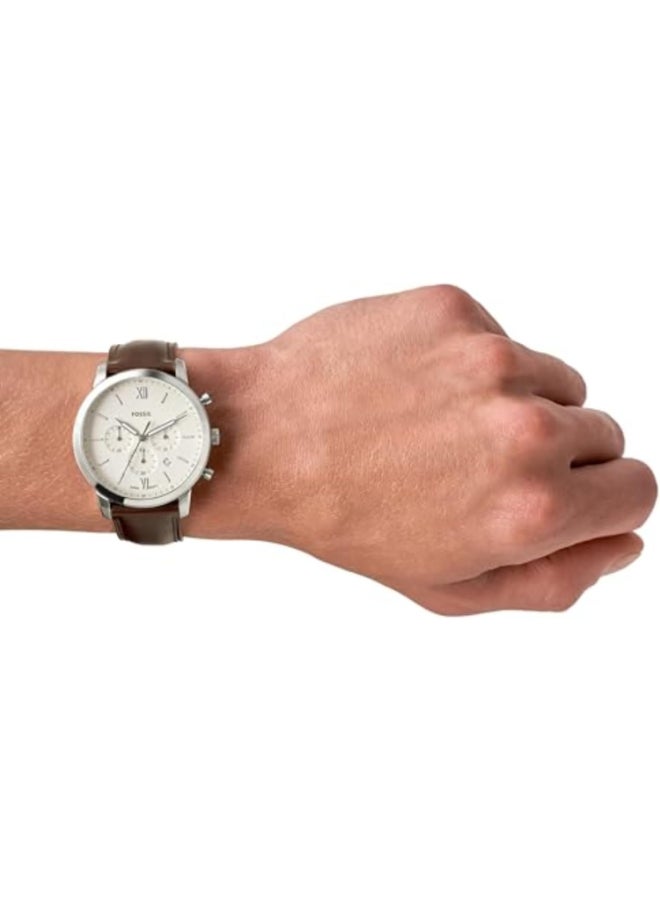 FOSSIL Men FS5380 Neutra Chronograph Watch - Image 4