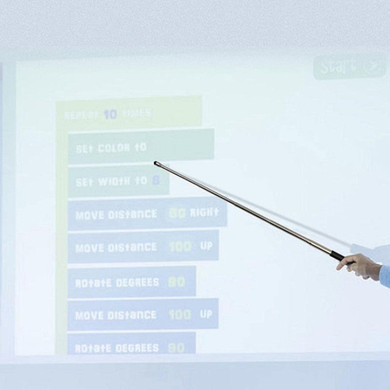 Generic Extendable Pointer Pointing Point Stick PPT Electric Whiteboard Hand Pointer - Image 4