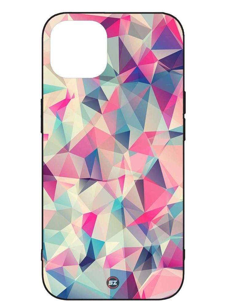 Service Zone Protective Printed Mobile Cover 3D Abstract Art Design For Apple iPhone 13 - Image 1