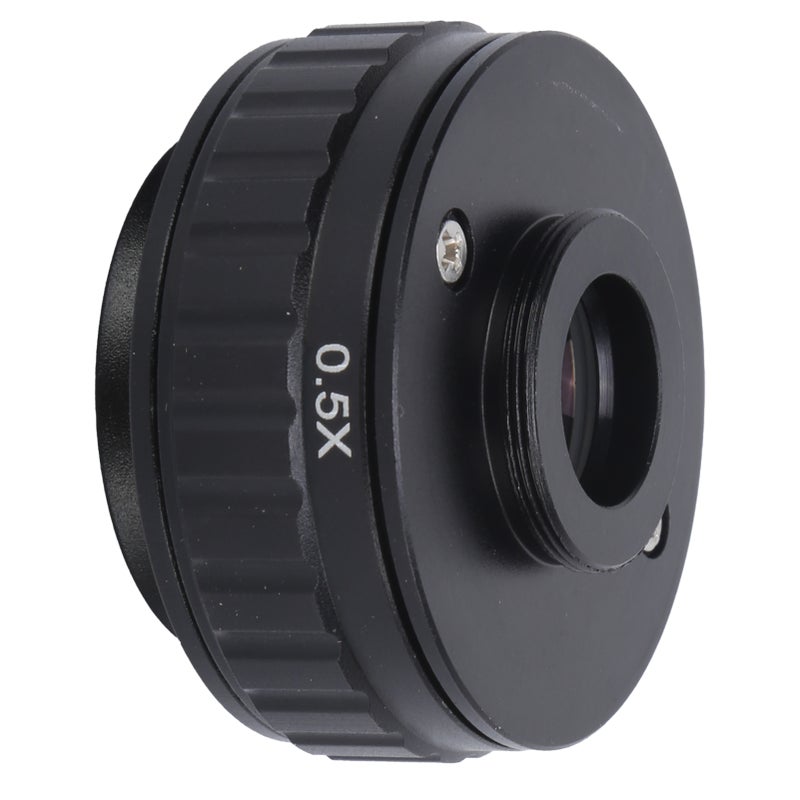 0.5X Adapter Lens 38mm C Mount Adapter Trinocular Stereo Microscope Tube for Digital Camera Focusing - Image 4