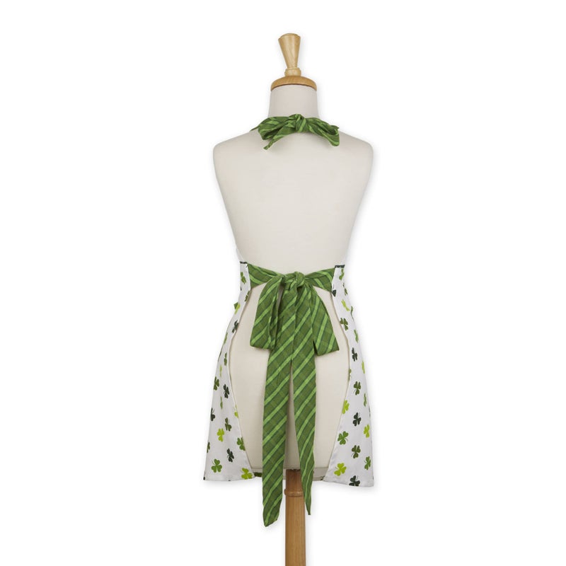 EL: TEXTILES EAT DRINK AND BE IRISH SKIRT APRON  - Image 3