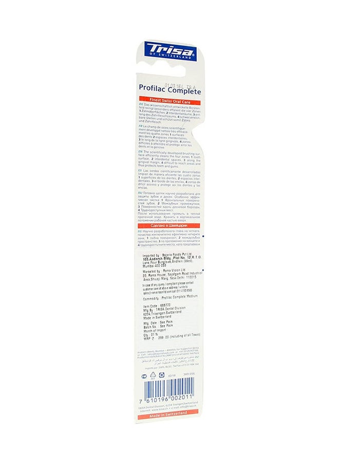 TRISA Profilac Complete Toothbrush Medium - Image 4