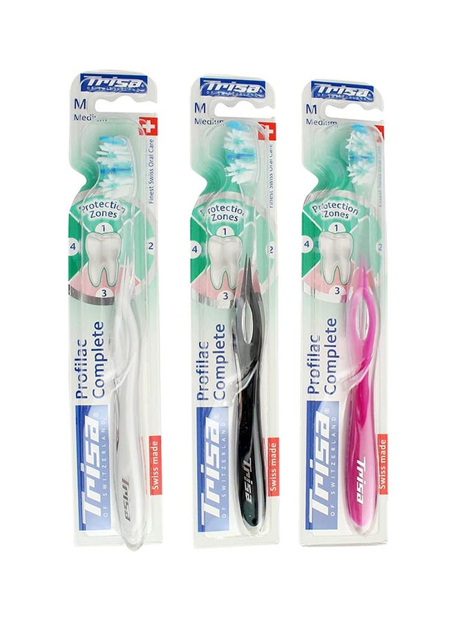 TRISA Profilac Complete Toothbrush Medium - Image 5