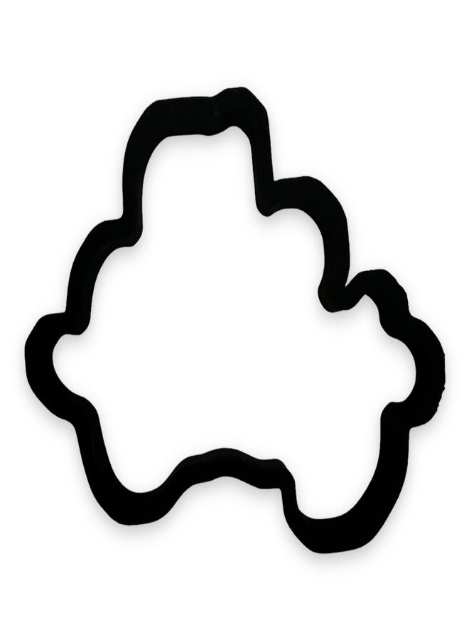 Bundle of Fun Oh Baby Word Outline Cookie Cutter with Easy to Push Design (5 inch) - Image 1