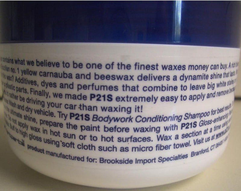 P21S 12700W Carnauba Wax - Image 2