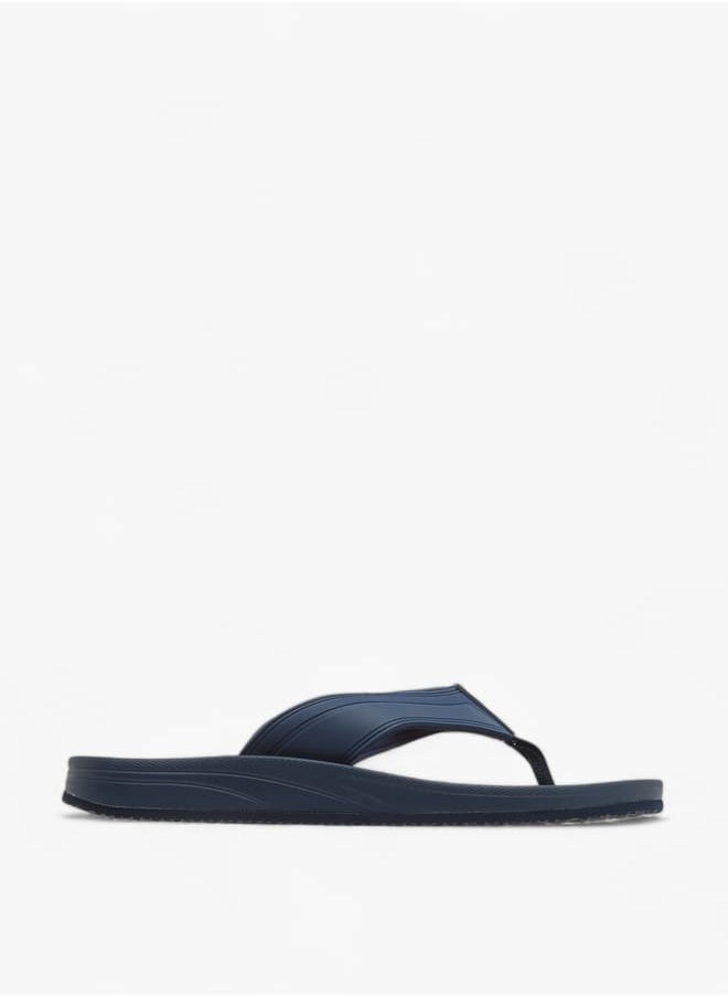 Lee Cooper - Mens Logo Print Slip-On Flip Flops - Image 1