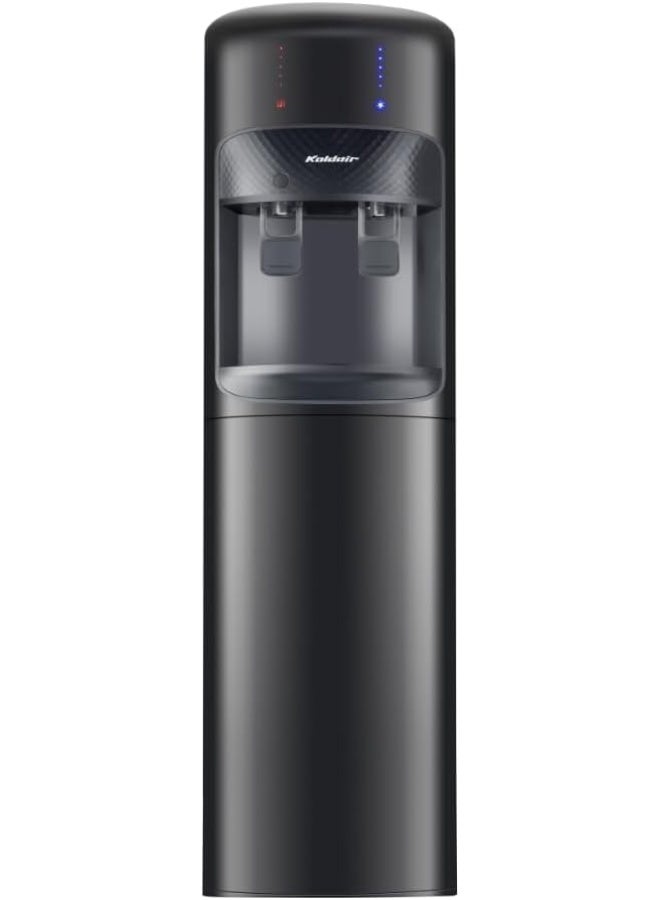 كولداير مبرد مياه سفلي مع شاشة رقمية، صنبوران، بارد/ساخن، أسود - KWD A BBL 3.1 - Image 2