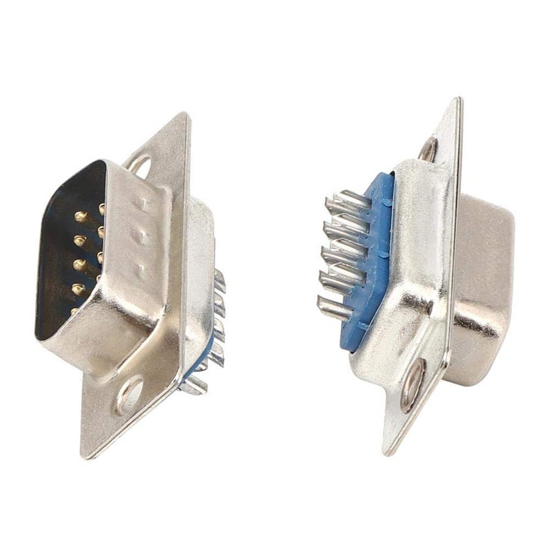 TECHDELIVERS ® Combo RS 232-9 Pin Male and Female Jack Plug Serial Port Connector Socket Adapter Changer Coupler DB-9 Straight (10 Pairs) - Image 3