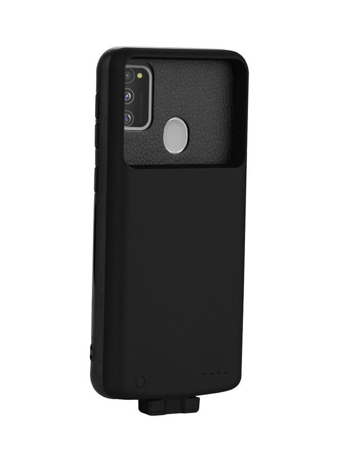 Raxoom Portable Slim Power Bank Battery Case Cover for Samsung Galaxy Galaxy M21 Black - Image 2