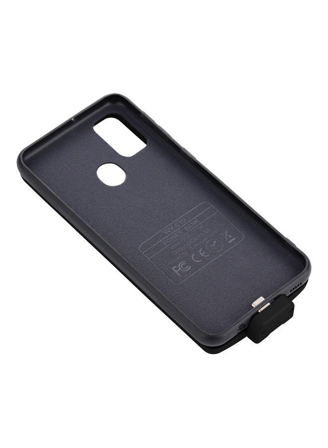 Raxoom Portable Slim Power Bank Battery Case Cover for Samsung Galaxy Galaxy M21 Black - Image 4