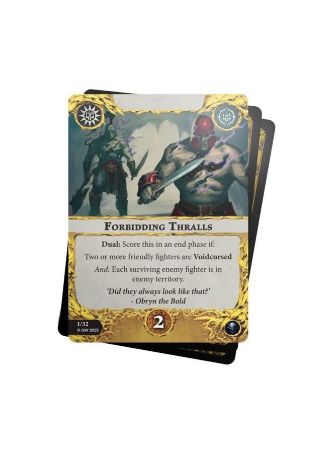 Games Workshop وارهامر أندروورلدز: ثرالس الملعونين - بطاقات (مجموعة وأطقم لعبة بطاقات قابلة للجمع) - Image 3