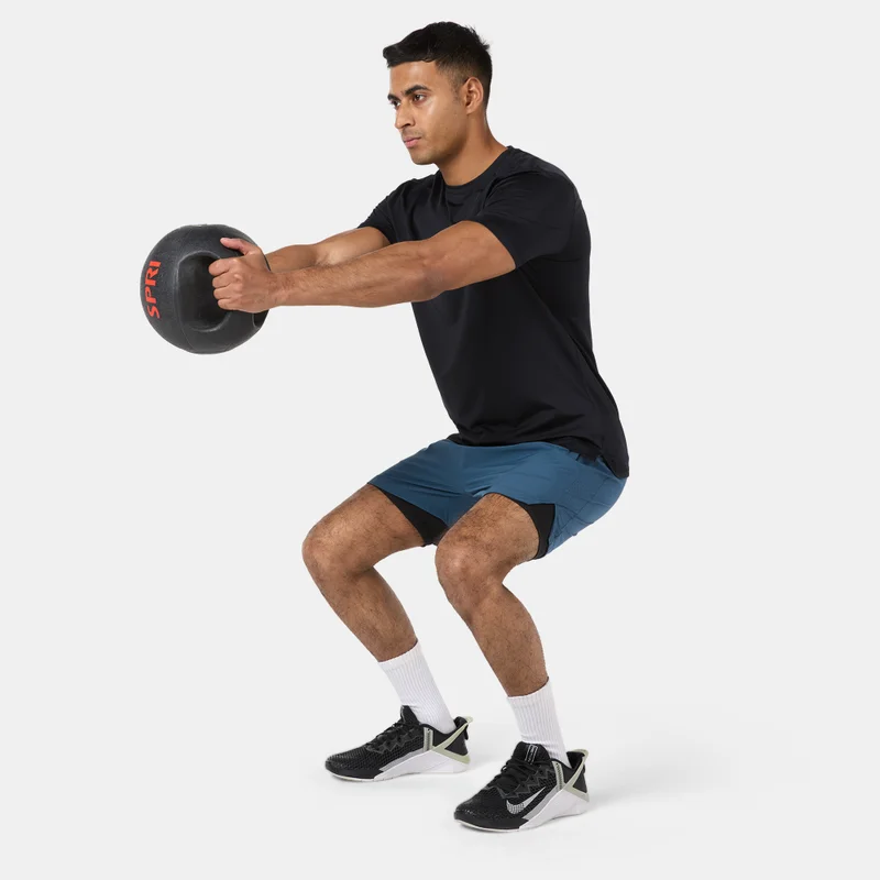 Sun and Sand Sports Blue Men's Hybrid Shorts for Men | Best Price UAE