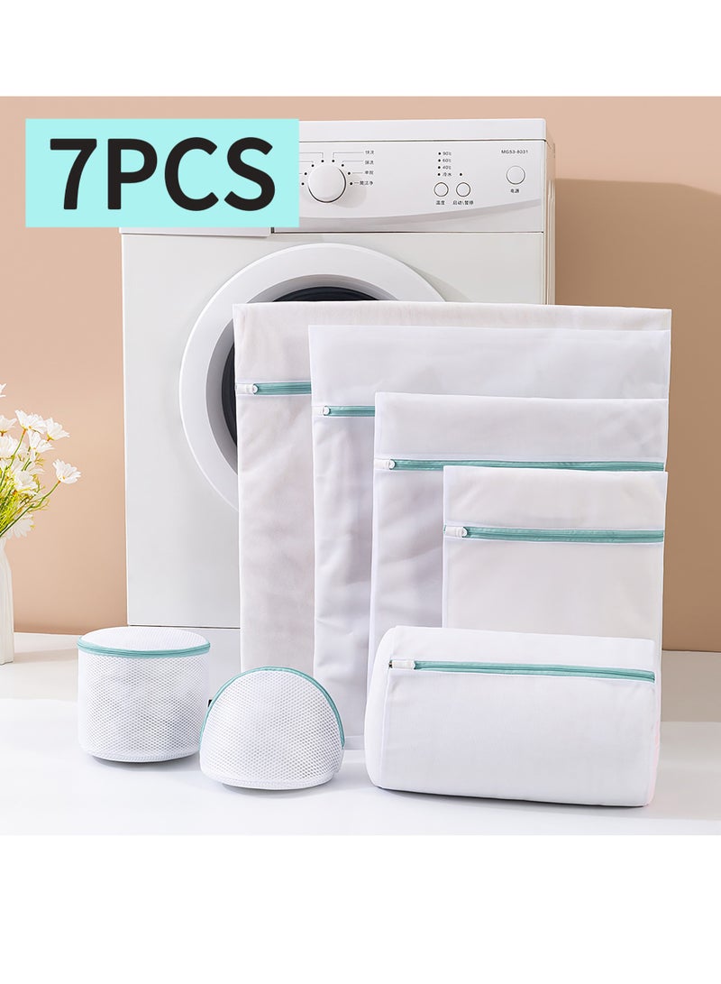 AuliceVerse Washing & Travel Organizer Bags Delicates Laundry Mesh with Zipper Protection Use as Luggage Dividers S M L XL Available - Image 1