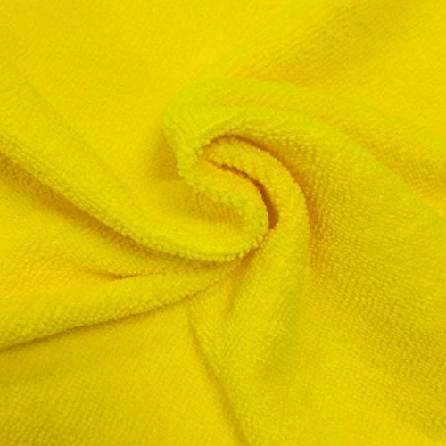 POLYTE Microfiber Cleaning Cloth, 12 x 16 in, Blue, Green, Yellow, 36 Pack - Image 4