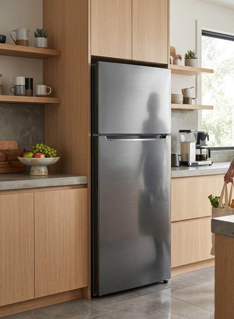 Dora Sat Two-door refrigerator - 16.4 cu ft - 466 L - Steam - Stainless steel - DS470NF - Image 3
