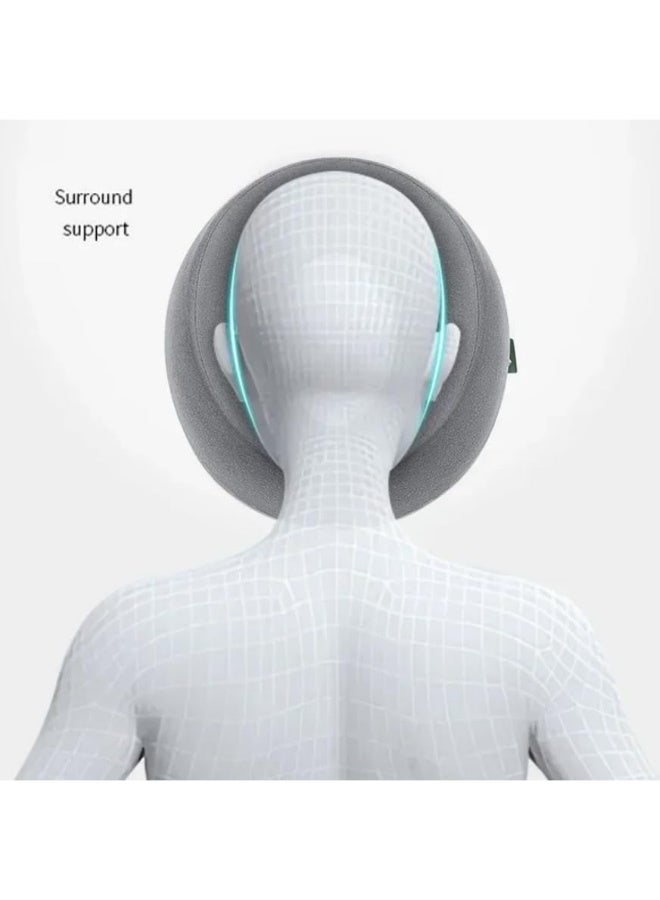 1PCS Face Down Pillow Desk Nap Pillow Prone Resting Comfort Memory Foam Ergonomics Home Massage Headrest for Beauty Salon Anime Goose - Image 2