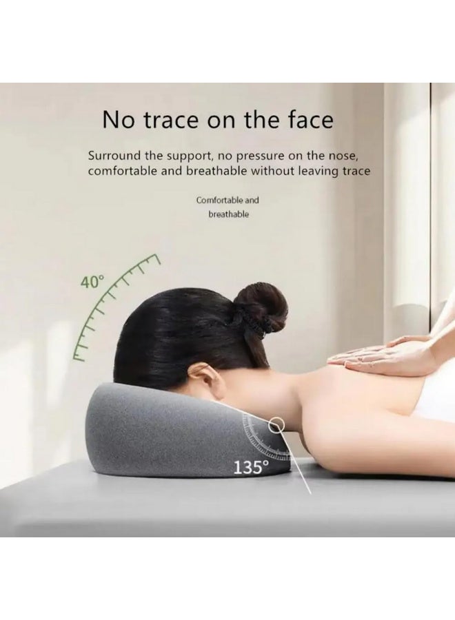 1PCS Face Down Pillow Desk Nap Pillow Prone Resting Comfort Memory Foam Ergonomics Home Massage Headrest for Beauty Salon Anime Goose - Image 5
