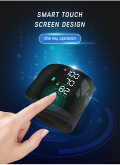 Generic Blood Pressure Machine & Monitors Digital Wrist Blood Pressure Machine Adjustable Cuff Bp Detector 2x99 Readings Memory Large Display Voice with Carrying Case Blood Pressure Wrist Detector Watch  - Image 4