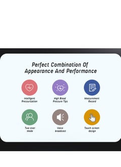 Generic Blood Pressure Machine & Monitors Digital Wrist Blood Pressure Machine Adjustable Cuff Bp Detector 2x99 Readings Memory Large Display Voice with Carrying Case Blood Pressure Wrist Detector Watch  - Image 3