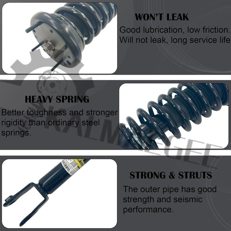 Kalmaegee Front Shock Strut Assembly for Jaguar XJ XJR X351 RWD 2010-2019 - Image 3