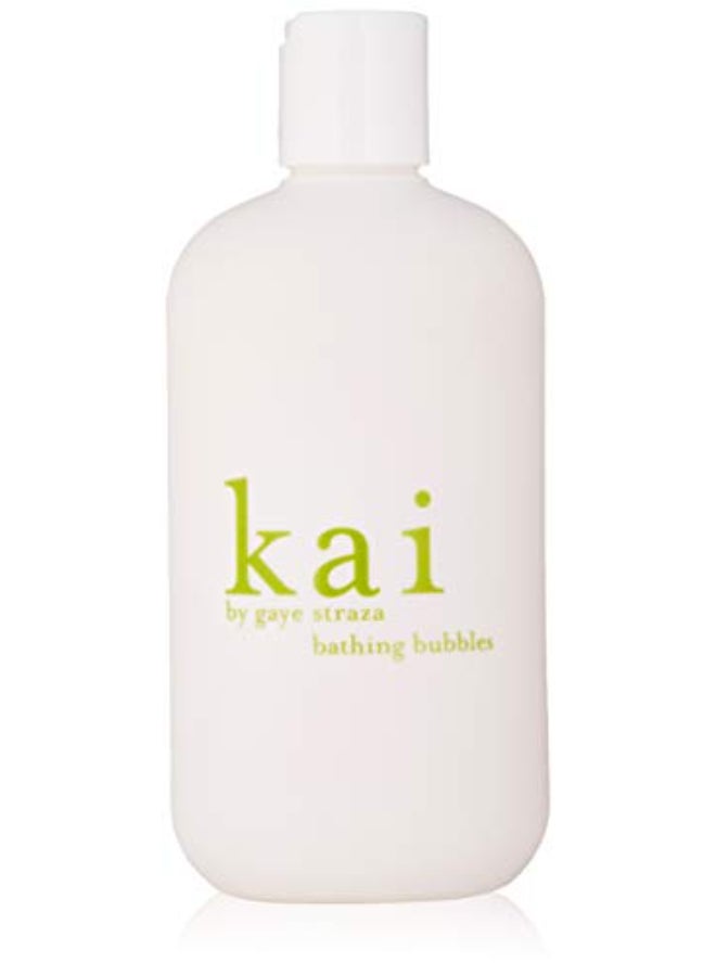 kai Bathing Bubbles, 12 Fl Oz., Bubble Bath Rich in argan Oil, Scented with Our Signature Gardenia Wrapped in White Exotics, Vegan, Cruelty Free, Made in the USA, - Image 1