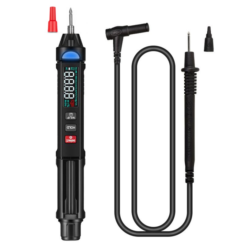 Mini Portable Intelligent Multimeter: 1Hz~10MHz, Auto-Parameter Identification, Pocket-Size - Dual Function With Voltage Test Pens, Color/Lcd Screen Option for Laboratories, Factories, Families & Radi - Image 4