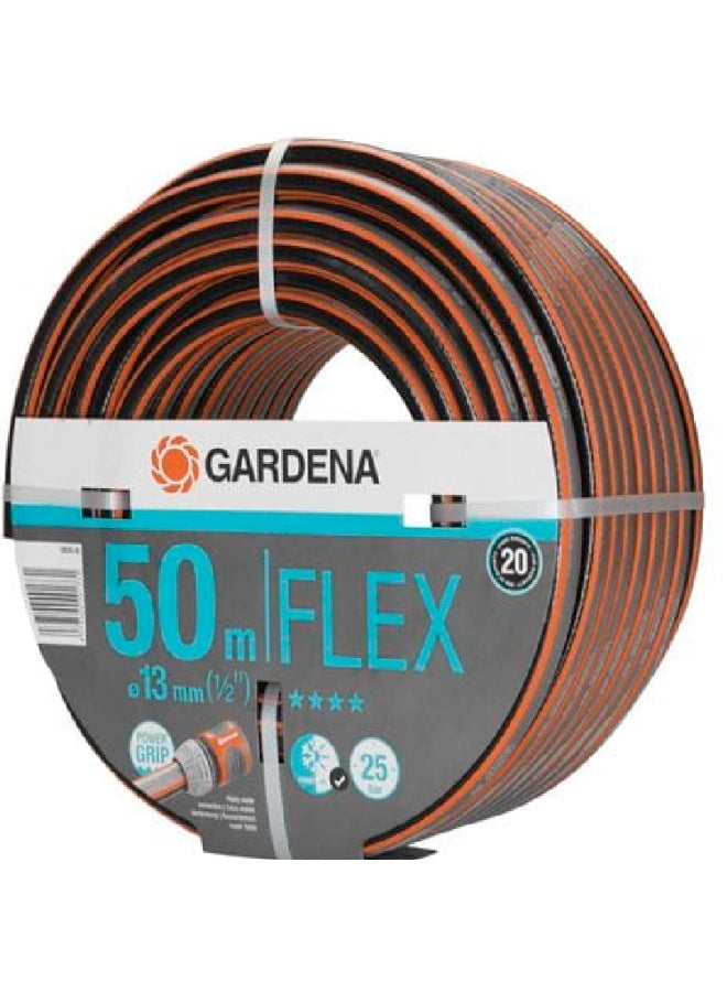 GARDENA خرطوم جاردينا سوبر فليكس 50م 1/2 بوصة بدون ملحق أسود/برتقالي 1/2" × 165' 18099 - Image 3