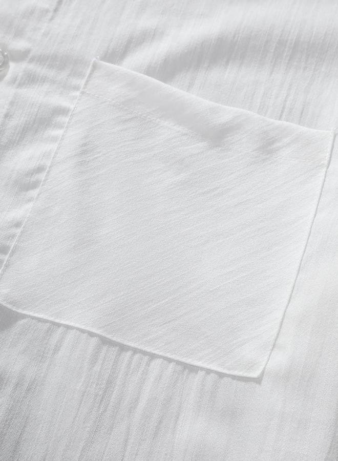 Take Two Men Textured Short Sleeve Shirt - Image 3