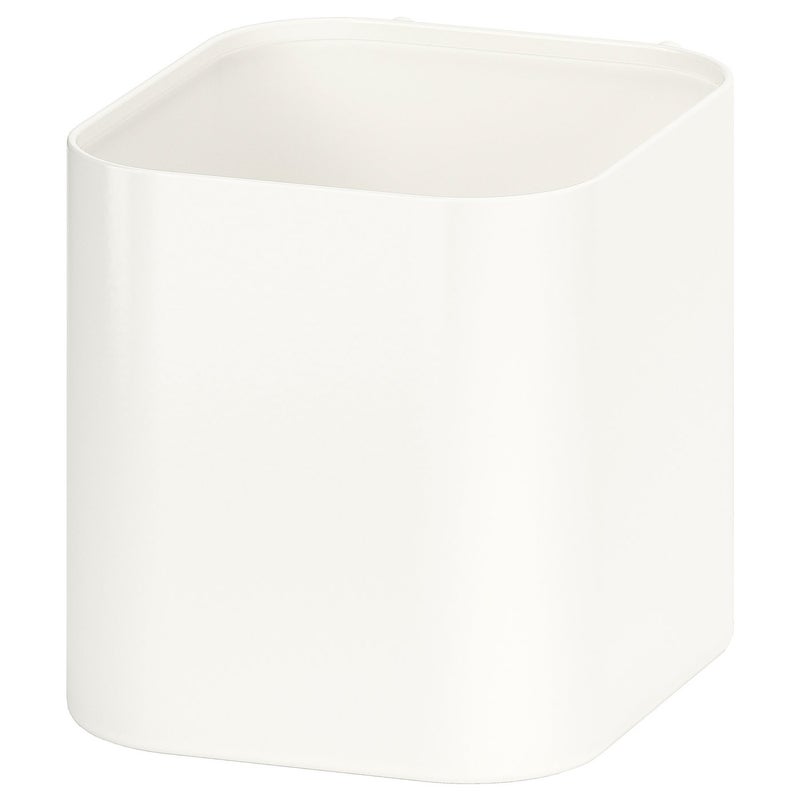 Skadis Pegboard Storage Container, White Steel - Image 1