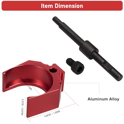 Camoo 9U-7227 Injector Height Adjustment Gauge Tool & J-38587-A Engine Barring Socket Engine Turning Tool For CAT Caterpillar 3406E, C15, C16 (Set of 2) - Image 5