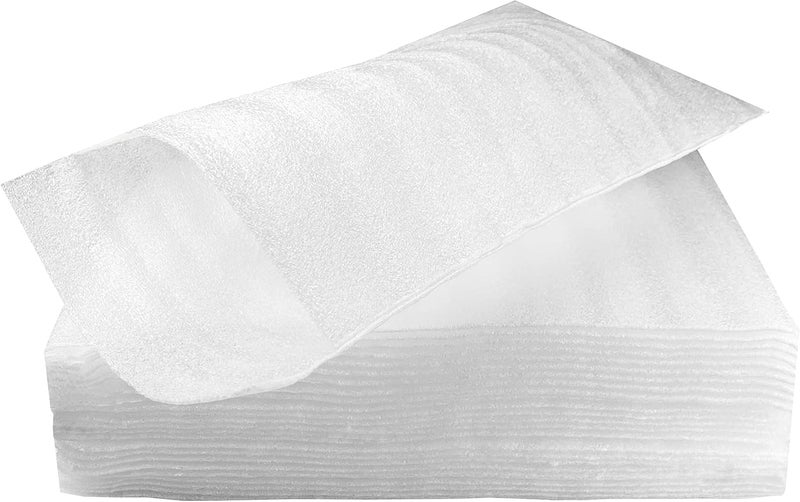 BUMOVE UBOXES 7"x11-7/8" Foam Pouches for Glasses Protect Dishes (Pack of 300) - Image 1