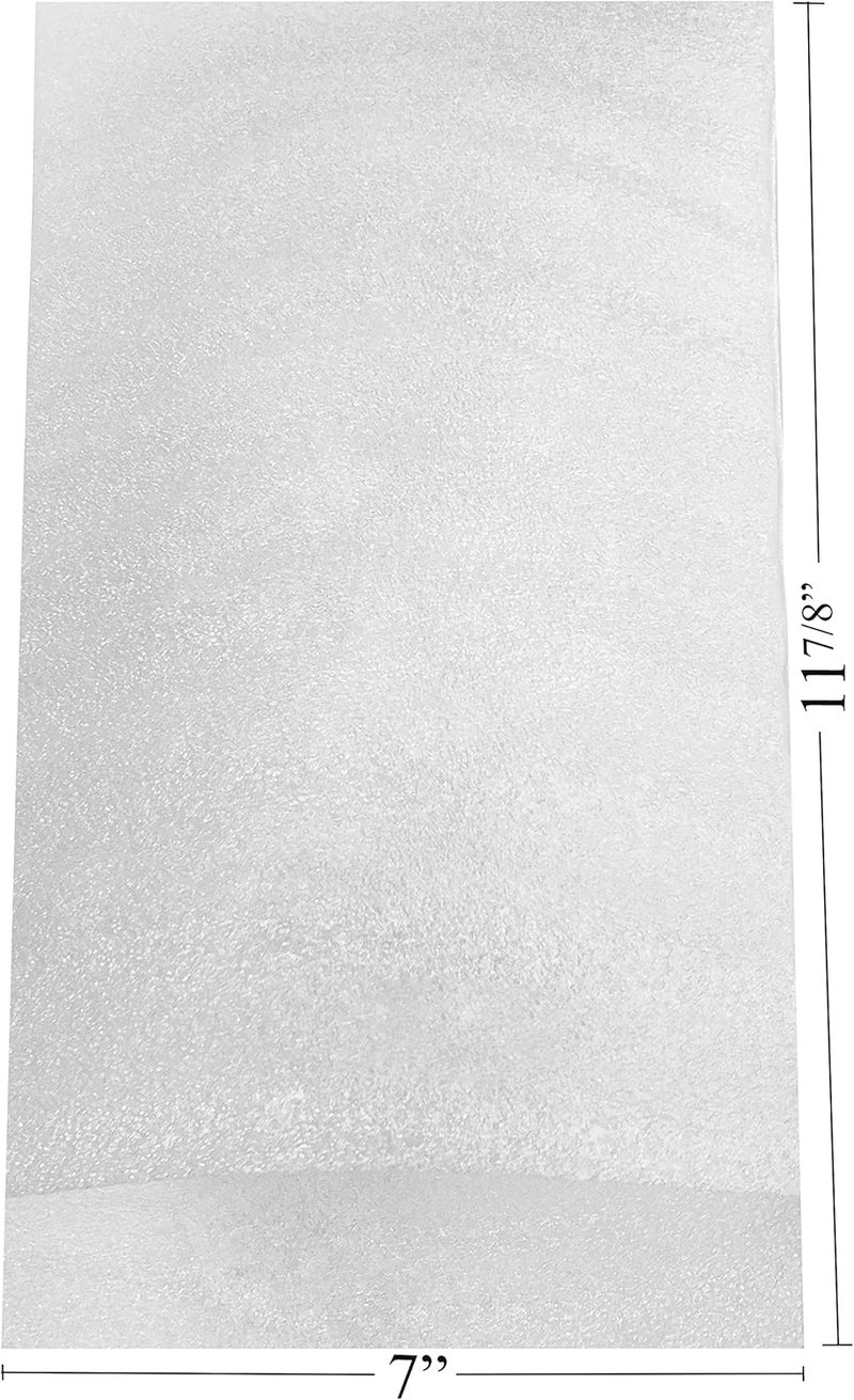 BUMOVE UBOXES 7"x11-7/8" Foam Pouches for Glasses Protect Dishes (Pack of 300) - Image 3