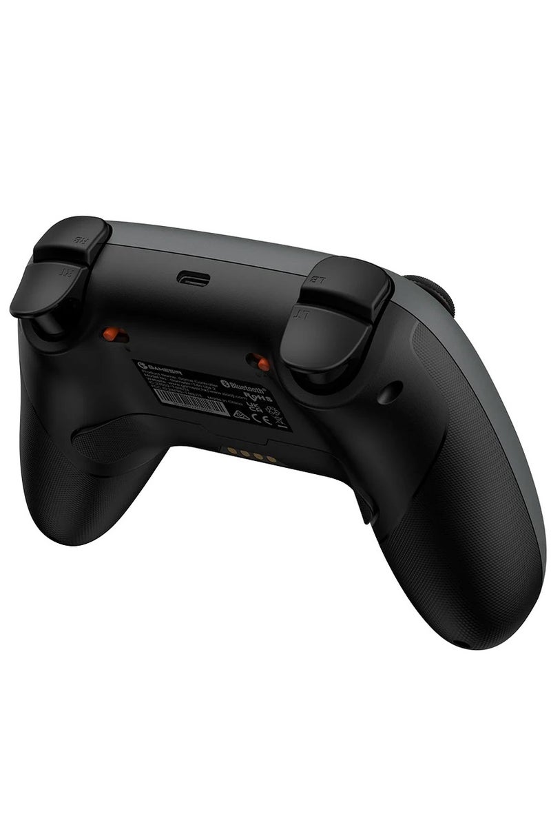 general Classic Game Controller Nova 2 Lite Multiplatform Bluetooth Gamepad 2.4G Receiver Compatible with PC/Switch/Steam/Android/iOS with Hall Effect Joysticks & Triggers, Wired 1000Hz Polling Rate Rumble Motor Two Back Button 600mAh Battery Anti-Slip Laser-Textured Grips - Image 5