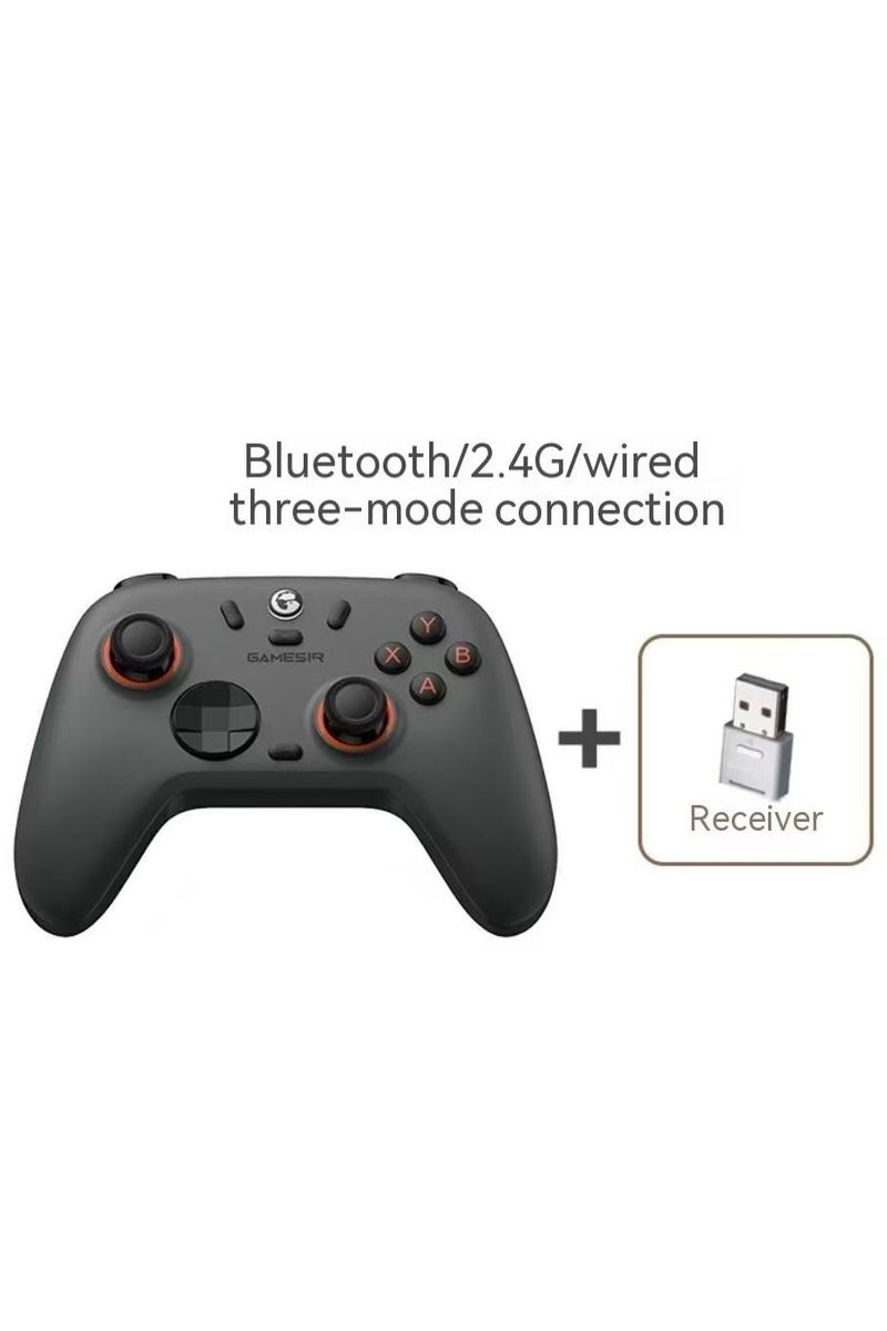general Classic Game Controller Nova 2 Lite Multiplatform Bluetooth Gamepad 2.4G Receiver Compatible with PC/Switch/Steam/Android/iOS with Hall Effect Joysticks & Triggers, Wired 1000Hz Polling Rate Rumble Motor Two Back Button 600mAh Battery Anti-Slip Laser-Textured Grips - Image 2