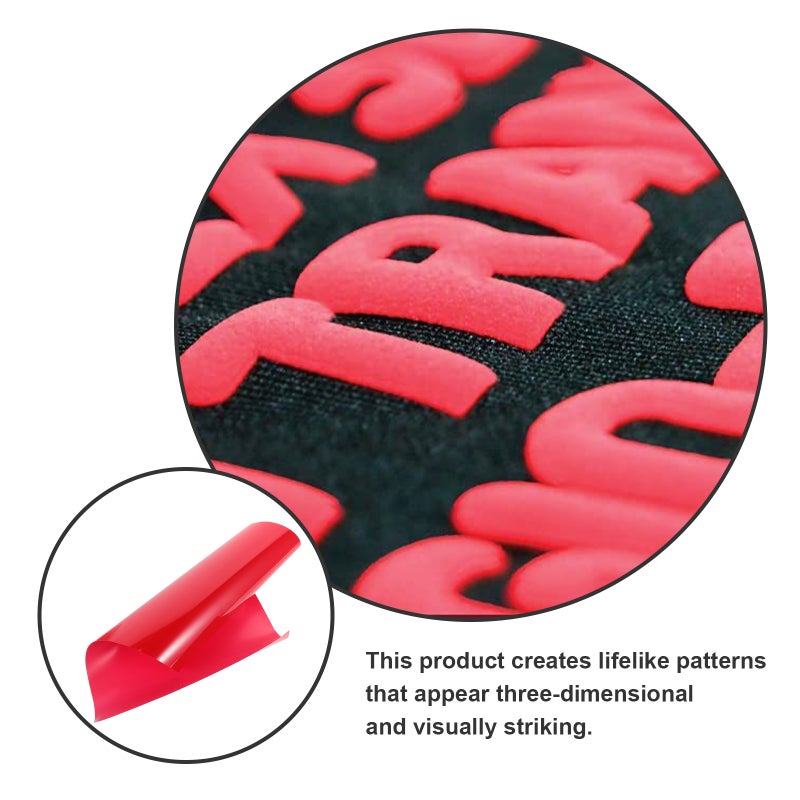 1 Sheet Heat Press Vinyl for Shirts Iron Vinyl Heat Press Sheet Delicate Hear Press Sheet - Image 5